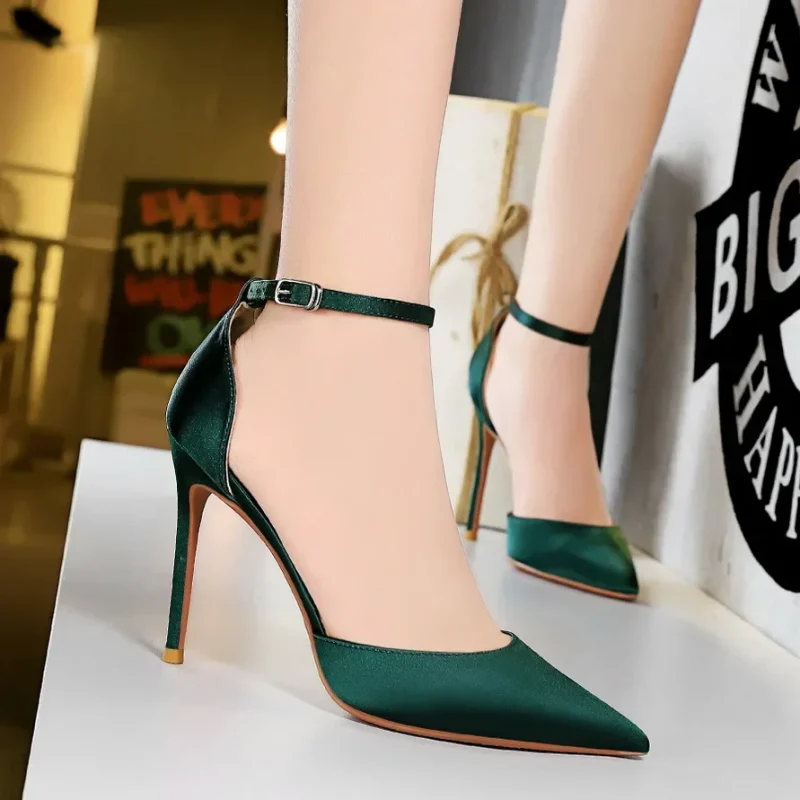 Summer Women 10cm High Heels Sandals Lady Wedding - Image 15