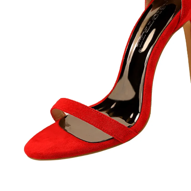 Women Heels Sandals Fetish 10cm High Heels Lady Open Toe - Image 11