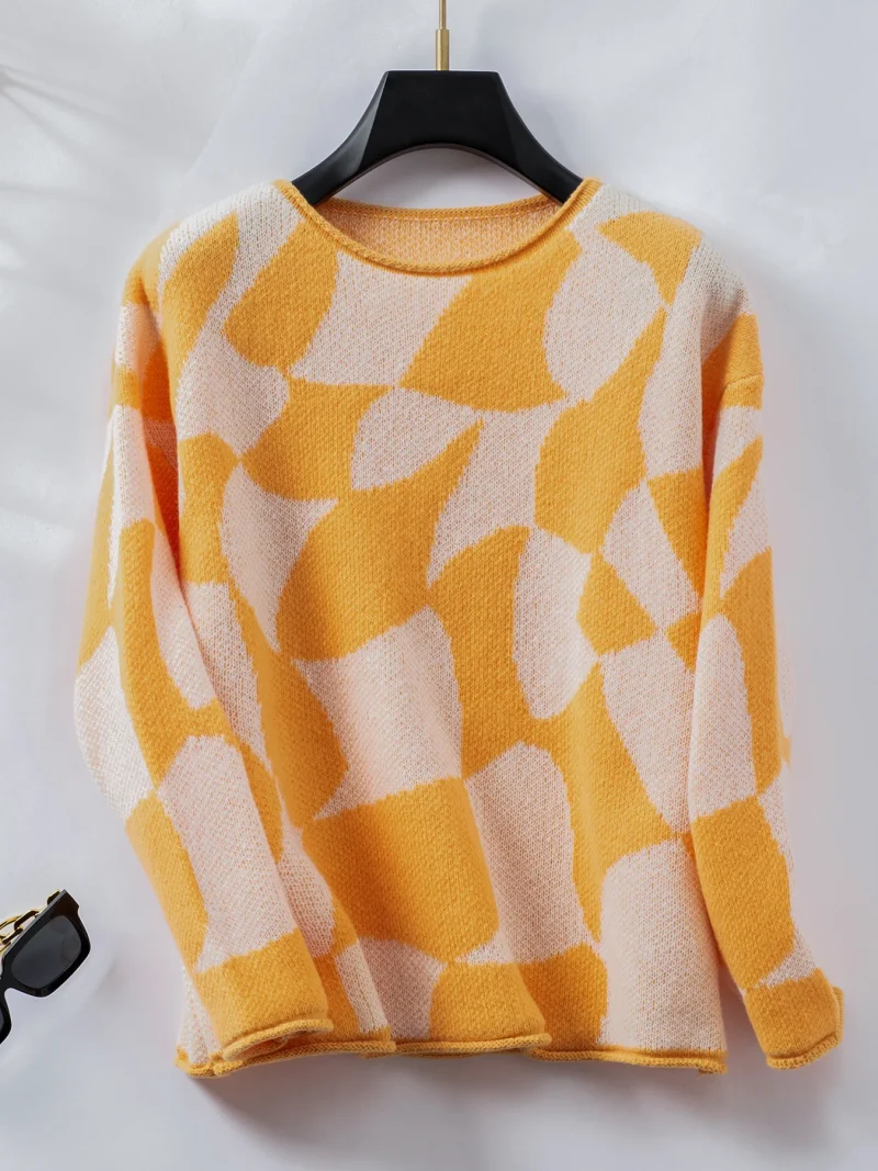 Winter Fashion Loose Long Sleeve Casual Knitted Sweaters - Image 13