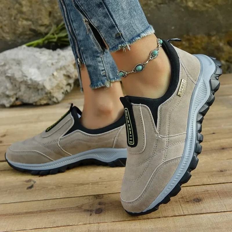 Outdoor Thick Sole Non-Slip Sports Sneakers Mens Fashion Running Walking Shoes - Image 3