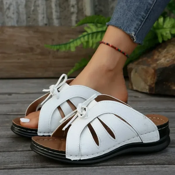 Women's Shoes on Sale 2024 New Open Toe Women's Slippers - Image 6