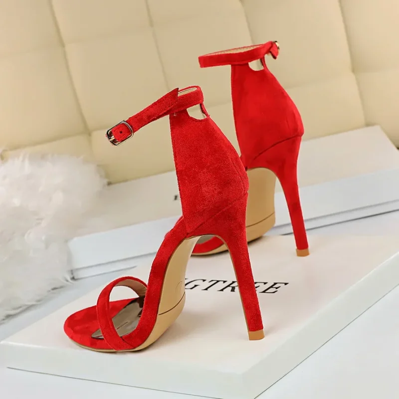 Women Heels Sandals Fetish 10cm High Heels Lady Open Toe - Image 10
