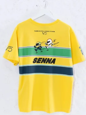 Fashion Ayrton Senna Brazilian FOREVER SENNA T-shirt Printed Women’s T-shirt