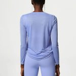Loose Long Sleeve Yoga Top – Quick Dry Fitness T-shirt for Women - Image 2