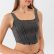 Denim Yoga Exercise Vest Women's U-Shaped Elastic Slimming Beauty Back Outer Wear Quick