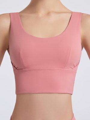 U-Shaped Beauty Back Push-Up Sports Bra for Running