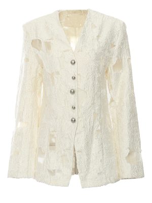 Early Autumn Freehand Jacquard High-Quality Women’s Jacket