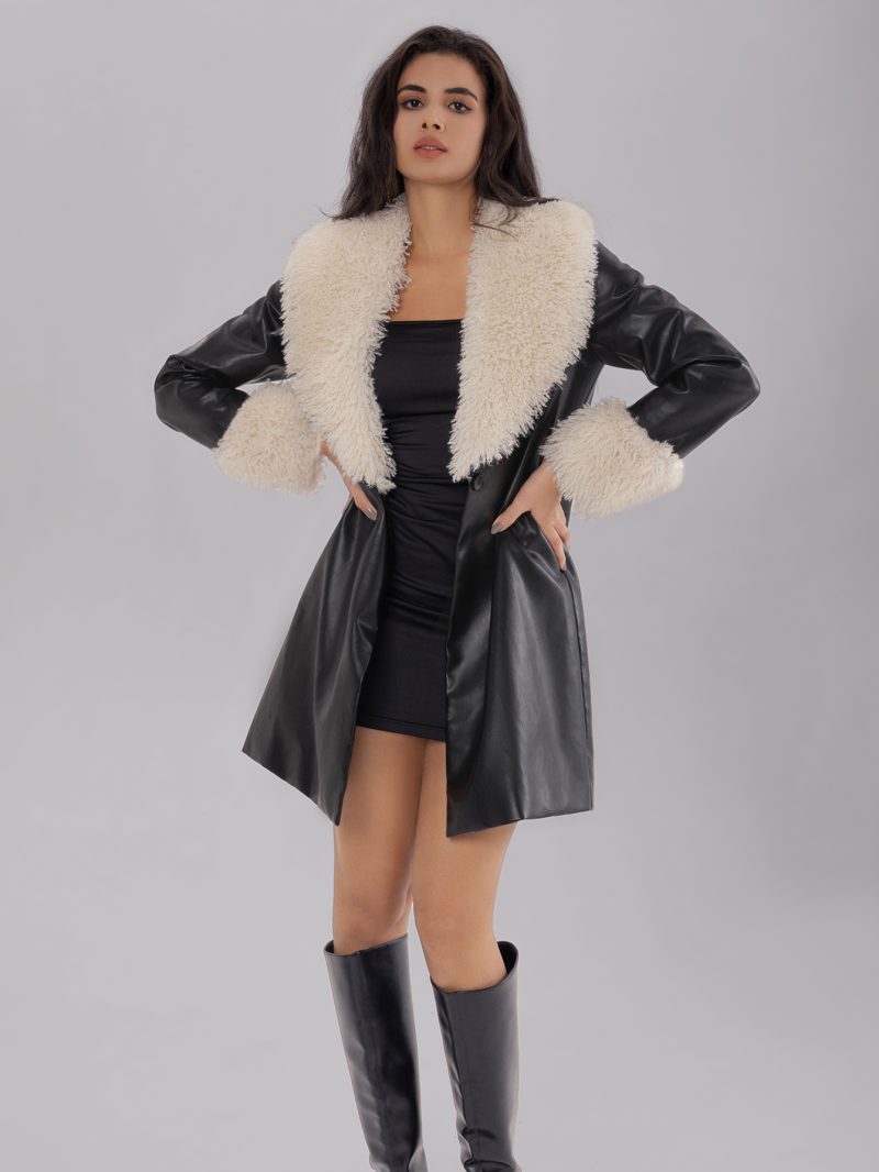 Fashionable Fleece Jacket for Women - Warm Autumn Winter Outerwear - Image 8