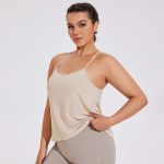 Plus Size Shockproof Yoga Bra with Beauty Back for Women