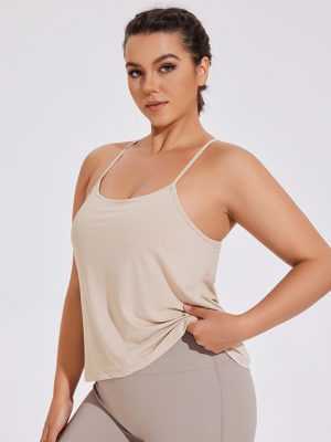 Plus Size Shockproof Yoga Bra with Beauty Back for Women