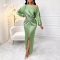 Solid Color Sheath Sexy Dress - Autumn Women’s Fashion
