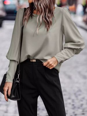 Office Long Sleeved Shirts for Women – Autumn Winter Collection