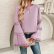 Elegant Flared Long-Sleeve Top - Loose Fit Autumn Style