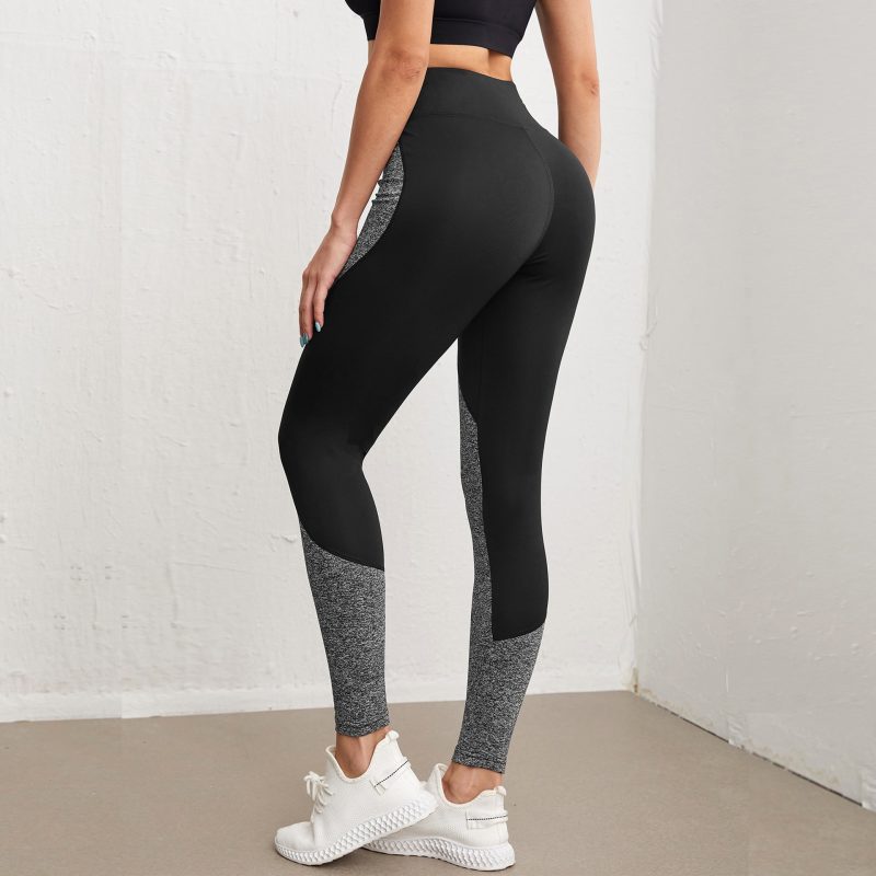 High Waist Stretch Workout Pants - Skinny Yoga & Running - Image 3