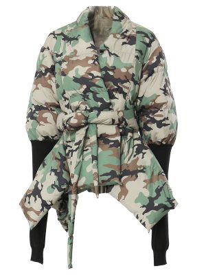 Autumn Winter Camouflage Personality Stitching Cotton Padded Jacket