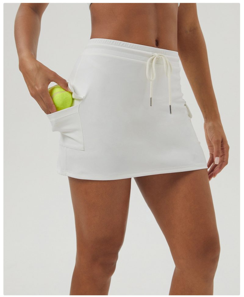 Yoga Tennis Skirt Pocket Shorts Golf Sports Fitness - Image 3