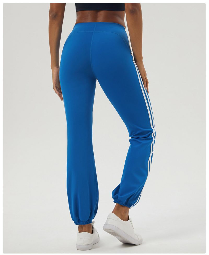 High Waist Ankle Tied Yoga Pants Women Hip Raise Outdoor Training - Image 2