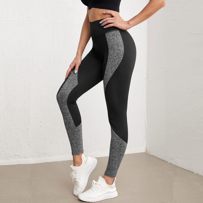 High Waist Stretch Workout Pants - Skinny Yoga & Running - Image 2
