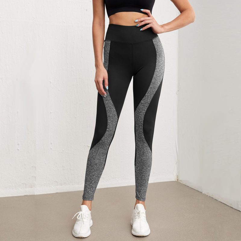 High Waist Stretch Workout Pants - Skinny Yoga & Running