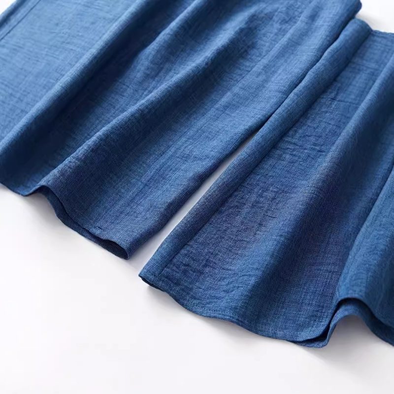 Spring Summer High Waist Wide Leg Pants - Image 5
