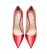 Shoes Red Classics Pumps Black Thin Heel Pointed Toes Shallow Mouth Wedding