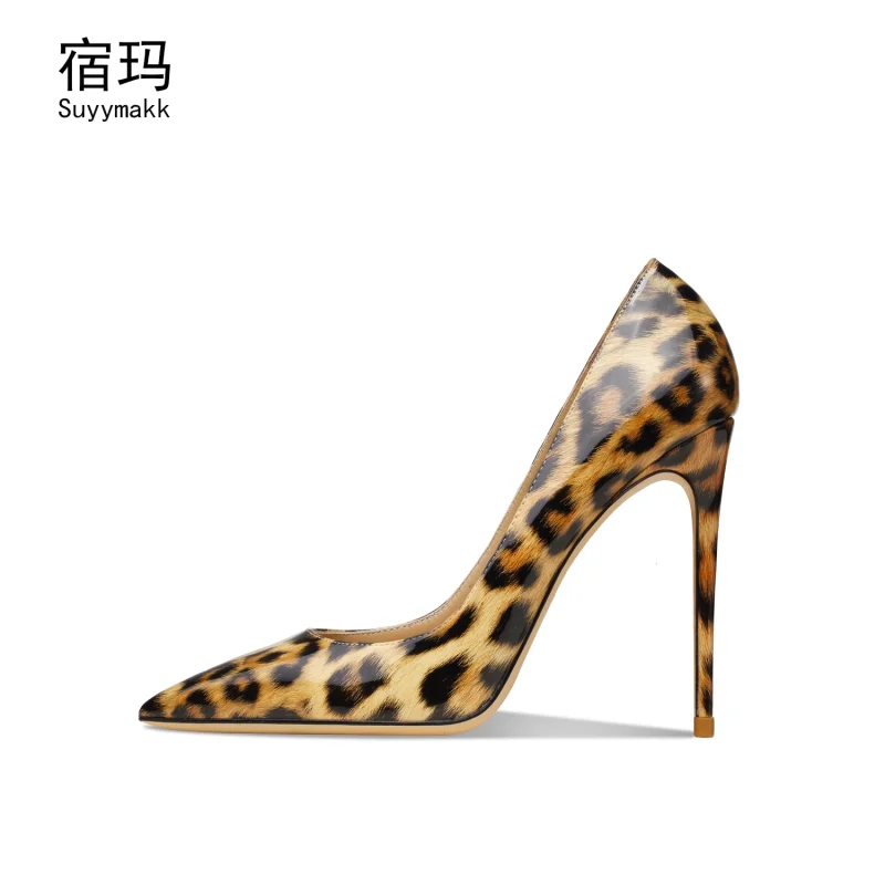 Heels For Women 2024 Luxury Women's Pumps Shallow Mouth Sexy High Heels - Image 5