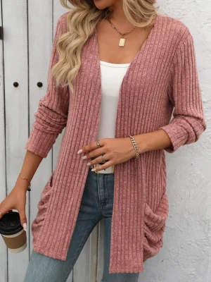 Loose Cardigan For Women 2024 Autumn Winter Fashion Women’s Oversize Knitted Sweater