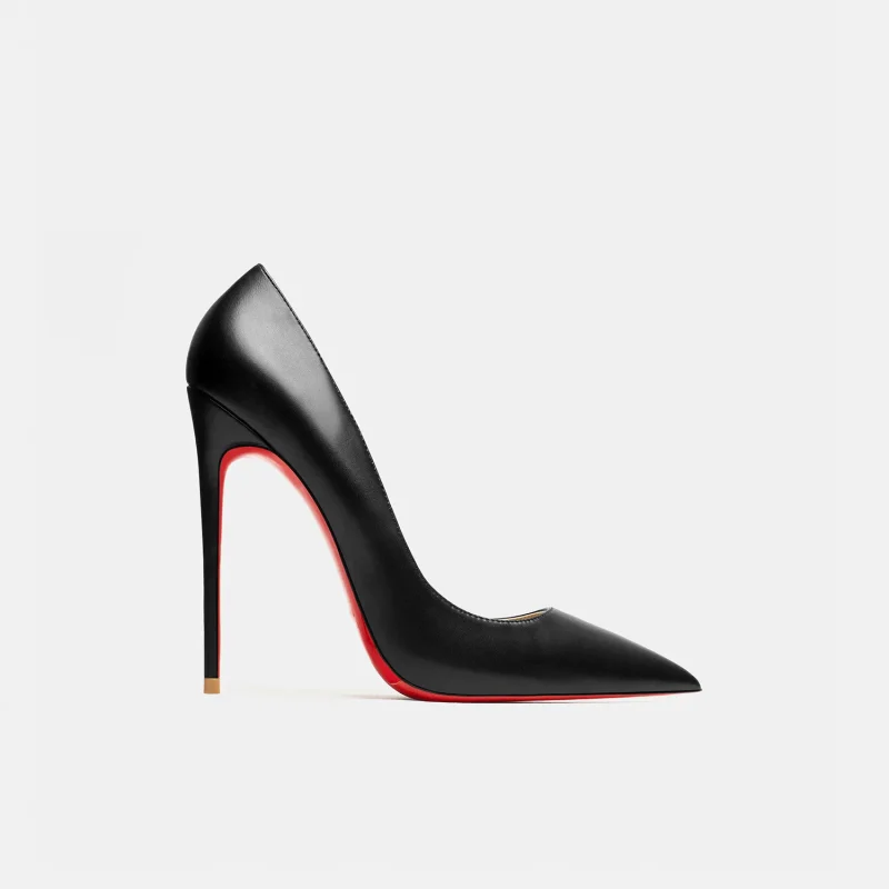 Heels for women shoes woman 2024 trend Women's Heels Red Bottoms Shiny Pumps Matte - Image 9