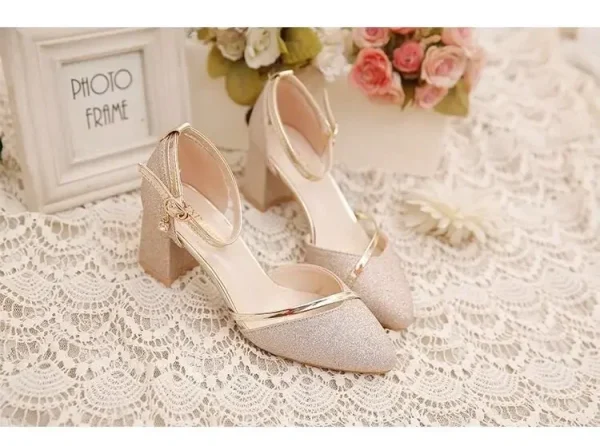 Sexy Women Wedding Send Each Other with High Heels Ladies Ladies Fashion - Image 10