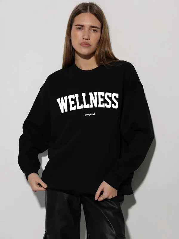 Letter Print Women Sweatshirt Full Sleeve Girls Hoodies Streetwear - Image 3