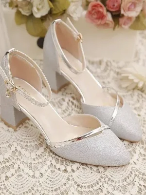 Sexy Women Wedding Send Each Other with High Heels Ladies Ladies Fashion