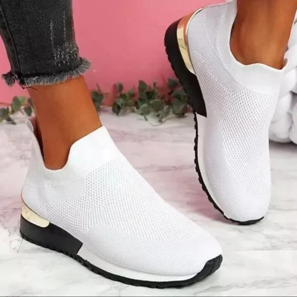 Sports Women Color Runing Outdoor Shoes Mesh Breathable Shoes Women's Work - Image 3