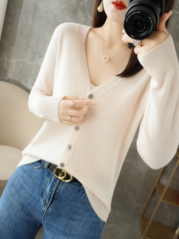 Small Fragrant Wind Women Loose Sweater Sweater All Sweater Coat - Image 10