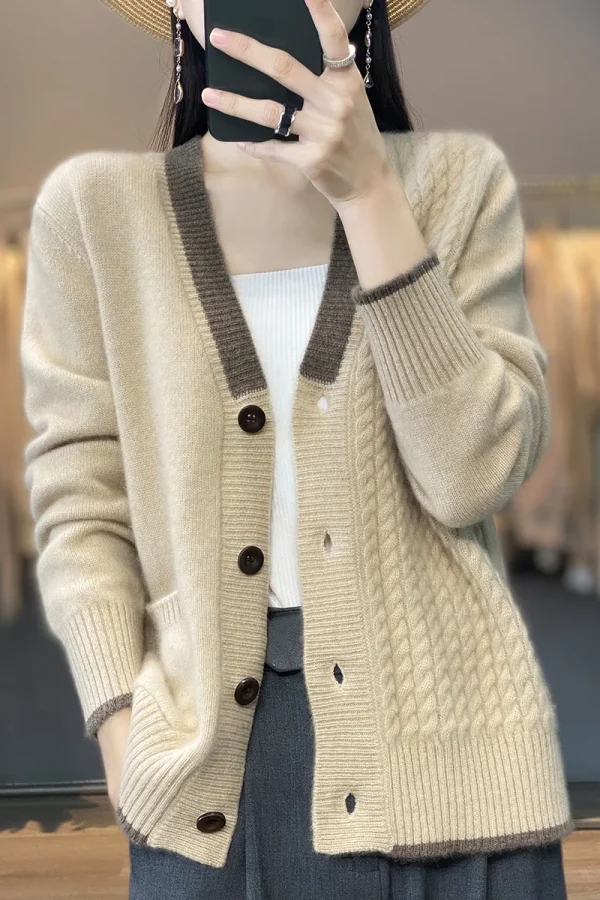 Spring New Style Woman's Sweater Fashion Casual Coats Female Cardigan Long Sleeve