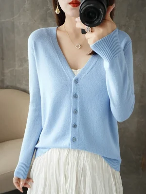 Small Fragrant Wind Women Loose Sweater Sweater All Sweater Coat