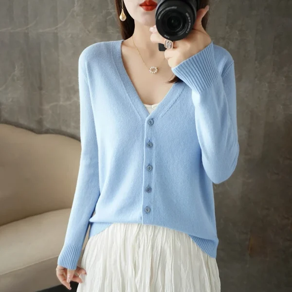 Small Fragrant Wind Women Loose Sweater Sweater All Sweater Coat