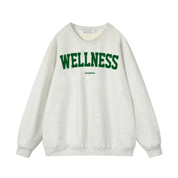 Letter Print Women Sweatshirt Full Sleeve Girls Hoodies Streetwear - Image 6