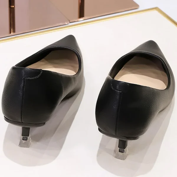 Western Style All-match Simplicity Commute Women Shoes 4.5cm Thin Heels - Image 9