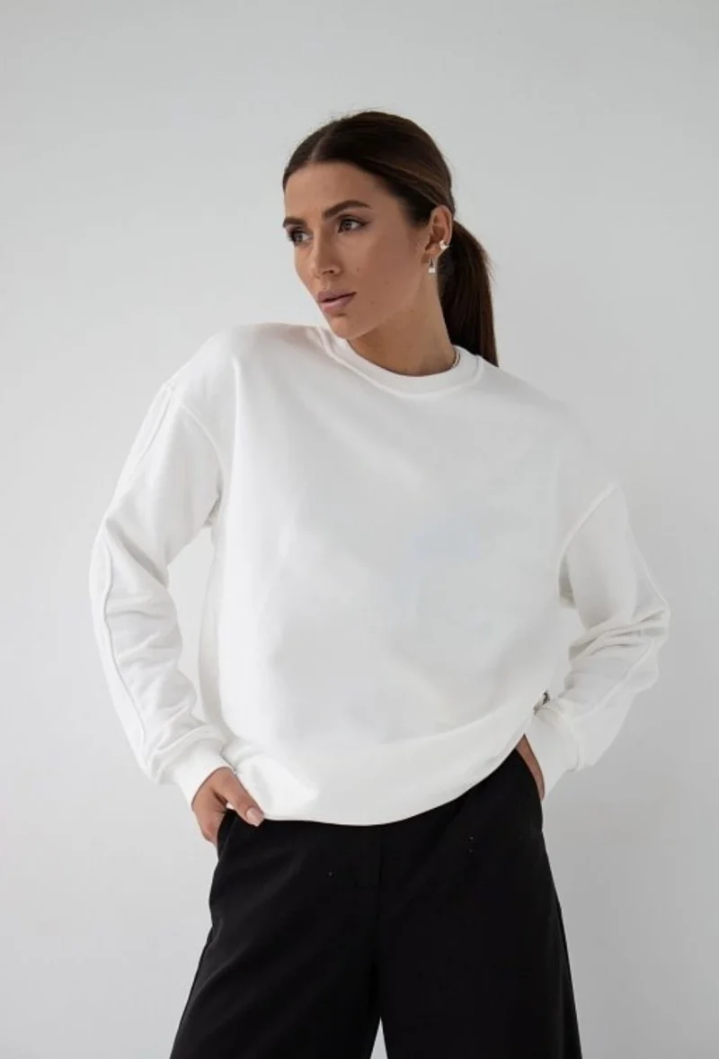 Cotton Oversized Hoodies Women Autumn Winter Soft Warm Long Sleeve Female - Image 13