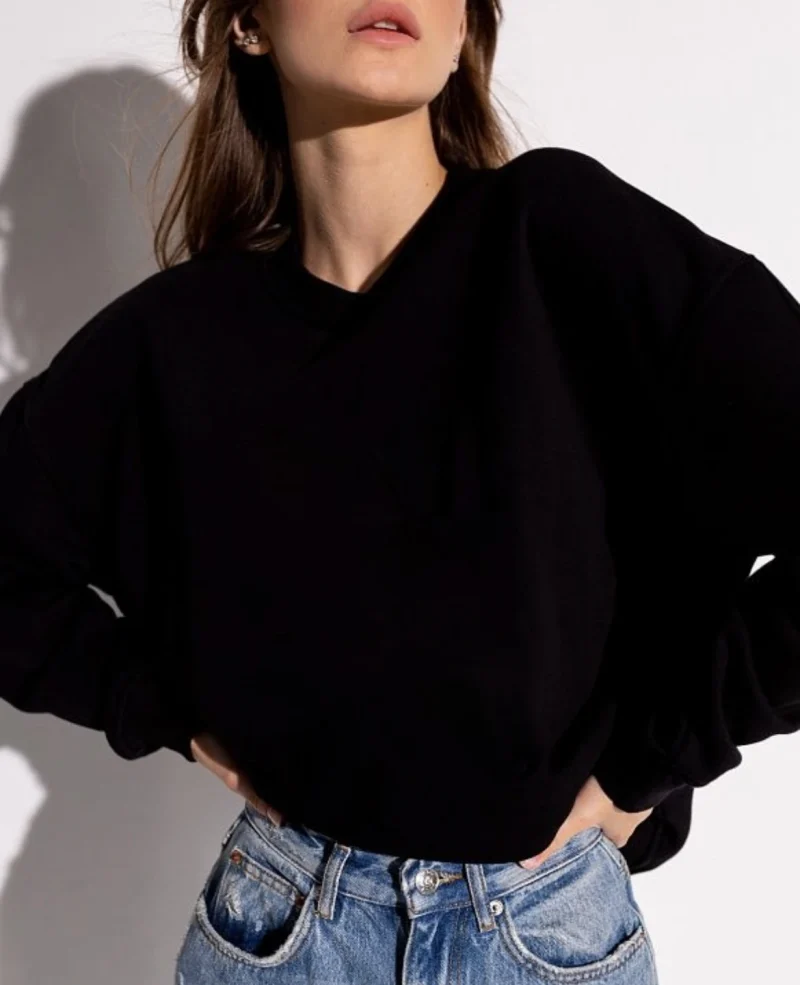 Cotton Oversized Hoodies Women Autumn Winter Soft Warm Long Sleeve Female - Image 14