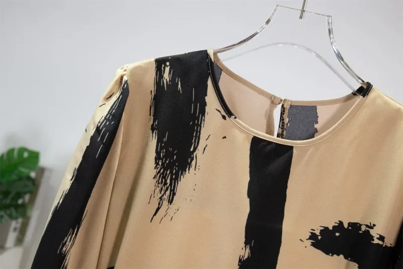Prayer Ramadan Maxi Dress Women Casual Dresses With Belt Fashion Full Sleeve - Image 3