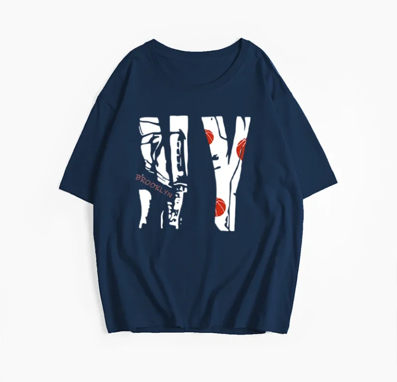 Gothic Letter Printed T Shirt Women Summer Cotton Soft Short Sleeve Tee Female - Image 8