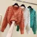 Sweater Cardigans Slim Elastic Woman Top Clothes Knitted Korean V-Neck Long Sleeve