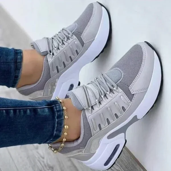 Tennis Woman Sneakers Platform Casual Shoes Women Comfort Mesh Anti-slip Running Shoes - Image 2