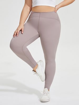 Plus Size High-Waist Yoga Pants for Peach Hip & Fitness