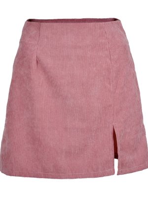 Autumn Winter Women’s High-Waist Corduroy Split A-Line Skirt