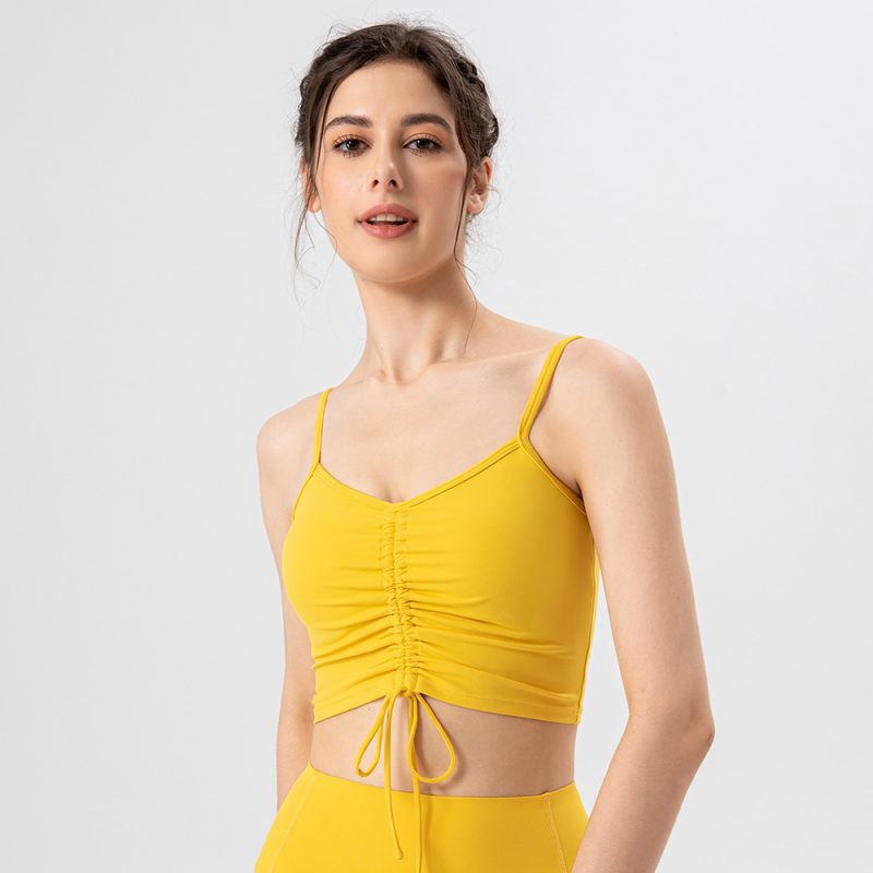 Yoga Vest – Nude Feel Breathable Running Sports Bra