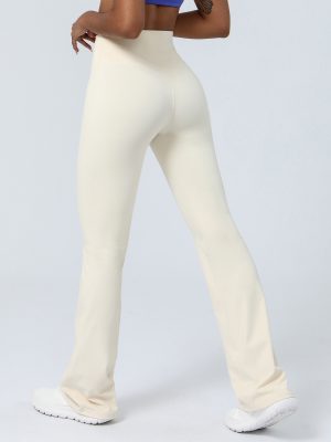 Nude Feel Tight Dance Wide Leg Pants