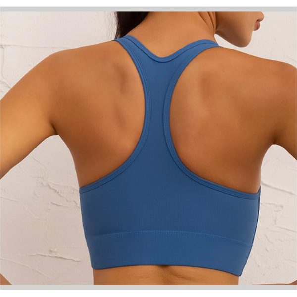 Women's U-Shaped Bra Yoga Vest for Running & Fitness - Image 5