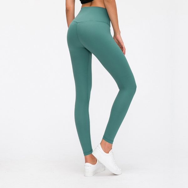 High-Waist Nude Feel Yoga Pants for Women with Hip Lift and Stretch - Image 3